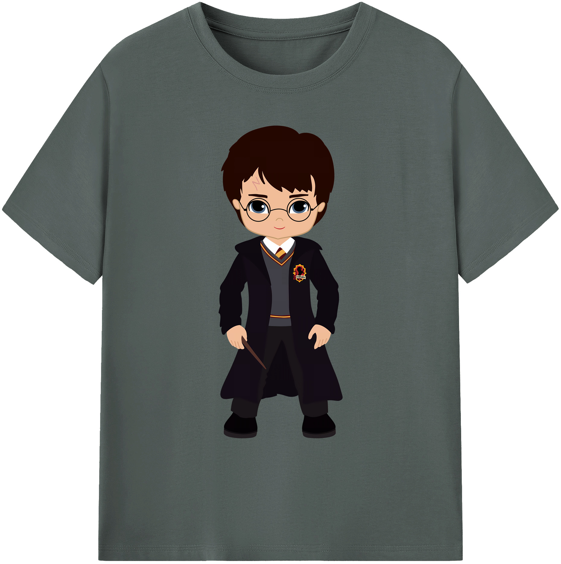 （画像用） Harry Potter ハリー・ポッターシリーズ 綿100％ メンズ半袖Tシャツ｜肌触りやわらか＆通気性